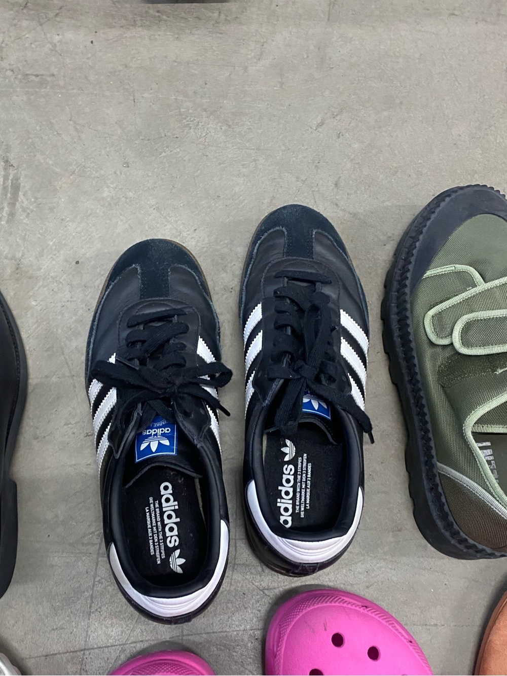 adidas Black and White Classic Sneakers